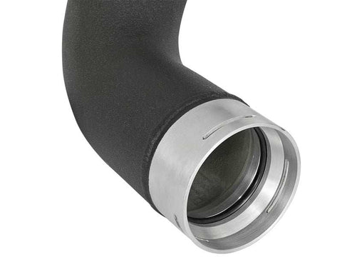 aFe 46-20339-B BladeRunner 3in Black Intercooler Tube Cold Side 17-18 GM Diesel Trucks V8 6.6L (td) L5P