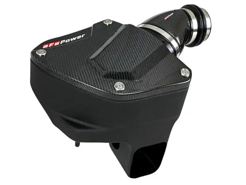 aFe 58-10005D Black Series Stage-2 Carbon Fiber Cold Air Intake System w/ Pro DRY S Media - 18-19 BMW M5 (F90)