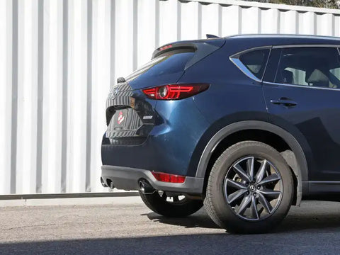 aFe 49-37021-B Takeda 17-21 Mazda CX-5 2.5L (t) 2.5in. SS Axle-Back Exhaust System w/Black Tips