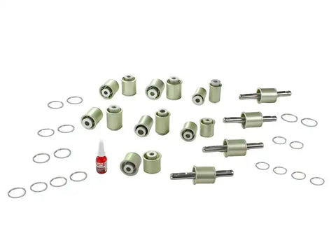 aFe 460-401001-A Control PFADT Steel Frame Solid Spherical Arm Bearings Set Chevy Corvette C5 / C6 97-13