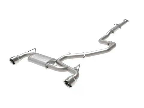 aFe 49-37008-P Power Cat Back Exhaust - 19-20 Hyundai Veloster N L4-2.0L (t) w/ Polished Tips