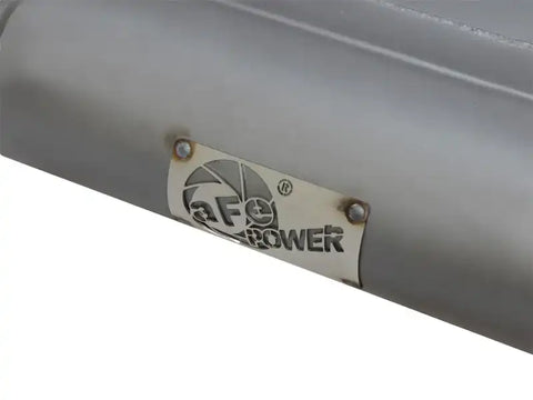 aFe 49-08047-P Scorpion 2-1/2in Alum Steel Axle-Back Exhaust w/Polished Tip 07-18 Jeep Wrangler JK V6-3.6/3.8L