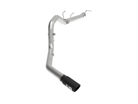 aFe 49-43116NM-B Apollo GT Series 3-1/2in 409 SS Axle-Back Exhaust 17-20 Ford F-250/F-350 Black Tips w/o Muffler