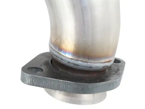 aFe 48-06209 Power Twisted Steel Loop Delete D/P Aluminized 12-18 Jeep Wrangler (JK) V6 3.6L