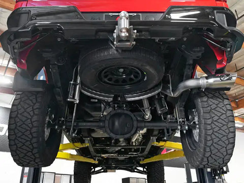 aFe 49-44107-P Apollo GT Series 2019 GM Silverado/Sierra 1500 4.3L/5.3L 409 SS CB Exhaust System w/Polished Tip