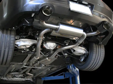 aFe 49-36103-C Takeda 2-1/2in 304SS Cat-Back Exhaust Infiniti G37 08-13/Q60 14-15 V6-3.7 w/ Carbon Fiber Tips
