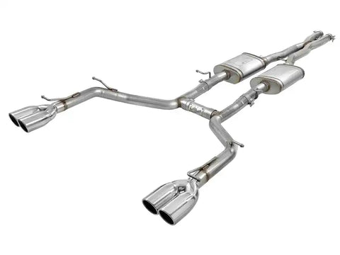 aFe 49-32067-P MACH Force-Xp 2-1/2in 304 SS Cat-Back Exhaust 15-19 Dodge Challenger V6-3.6L - Polished Tip