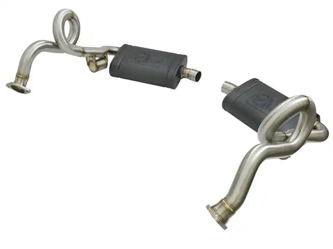 aFe 49-36415 MACHForce XP 13-15 Porsche Cayman S/Boxster S (981) H6-3.4L 2-2.5in. SS Cat-Back Exhaust System