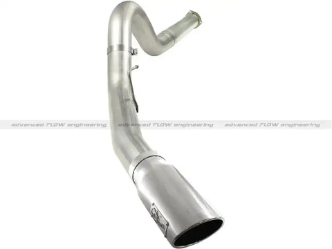 aFe 49-43055-P MACHForce XP 5in DPF-Back Stainless Steel Exh Sys, polished tip,Ford Diesel Trucks 11-14 V8-6.7L