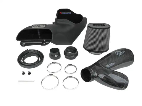 aFe 57-10010D 17-20 Ford F-150/Raptor Track Series Carbon Fiber Cold Air Intake System With Pro DRY S Filters