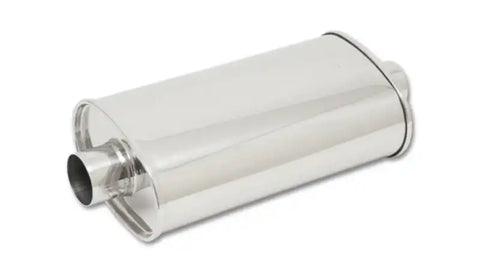 Vibrant StreetPower Oval Muff 5in x 9in x 15in long body 2.25in in I.D. x 2.25in out Center-Center