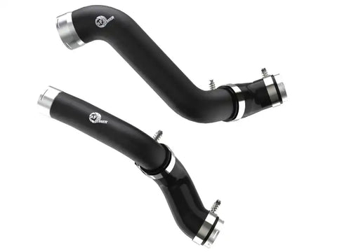 aFe 46-20424-B BladeRunner Black Intercooler Hot & Cold Side Tubes Combo 19-20 GM Trucks 1500 L4-2.7L (t)