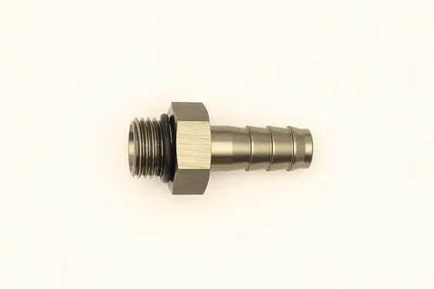 DeatschWerks 6AN ORB Male To 3/8in. Male Triple Barb Fitting (Incl. O-Ring)