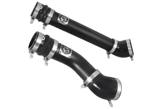 aFe 46-20064-B Bladerunner 3 inch Black Intercooler Hot and Cold Side Tubes Dodge Diesel Trucks 94-02 L6-5.9