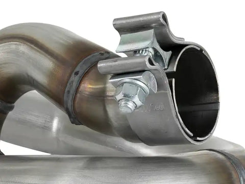 aFe 48-48027 POWER Twisted Steel Loop Relocation Pipe 2018 Jeep Wrangler (JL) V6-3.6L