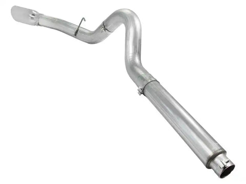 aFe 49-03054-P Atlas 5in DPF-Back Aluminized Steel Exh Sys, Ford Diesel Trucks 08-10 V8-6.4L (td) Polished tip