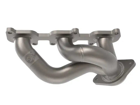 aFe 48-43031-T Twisted Steel Shorty Header 11-17 Ford Mustang V6-3.7L - Titanium Coat Finish