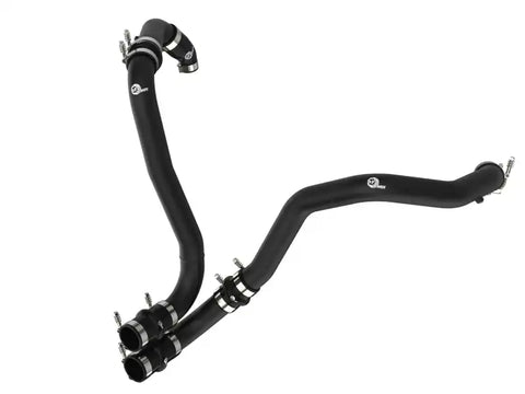 aFe 46-20514-B BladeRunner 21-22 Ford F-150 Ecoboost V6-3.5L(tt) Aluminum Hot and Cold Charge Pipe Kit Black