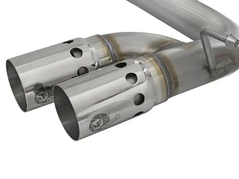 aFe 49-44065-P Rebel Series DPF-Back 3in Side Exit SS Exhaust w/ IC Polished Tips 2016 GM Colorado/Canyon 2.8L
