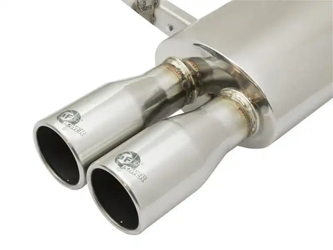 aFe 49-36331-P MACHForce XP Exhausts Cat-Back SS-304 14-17 Mini Cooper S Hardtop 2-Door w/ Polished Tips