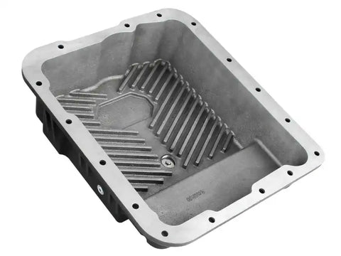 aFe 46-70242 Transmission Pan (Black w/ Machined Fins) GM Trucks 99-16 (4L60-E/4L60E/4L65E/4L70E/4L75E)