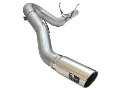aFe 49-42051-1P MACHForce XP Exhaust Large Bore 5in DPF-Back SS 13-15 Dodge Trucks L6-6.7L (td) *Polish Tip