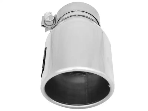 aFe 49T30451-P09 MACH Force-Xp 3in Inlet x 4-1/2in Outlet 9in Length 304 Stainless Steel Exhaust Tip