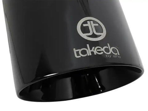 aFe 49T25454-B09 MACH Force-Xp 409 SS Clamp-On Exhaust Tip 2.5in. Inlet / 4.5in. Outlet 9in. L - Black