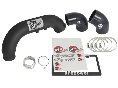 aFe 46-20269-B BladeRunner 3in Black IC Tube Cold Side w/ Coupling & Clamp Kit 2016 GM Colorado/Canyon 2.8L