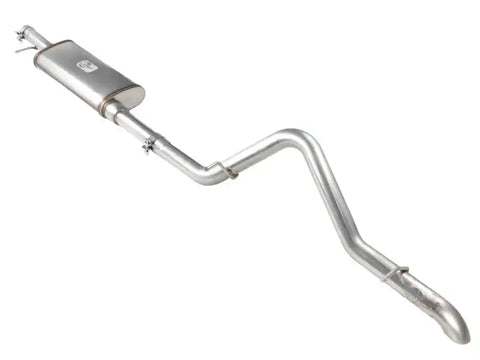 aFe 49-46232 MACHForce XP Exhaust Cat-Back 3in SS-409 Hi-Tuck inRBin 12-14 Jeep Wrangler Unlimited V6 4Dr