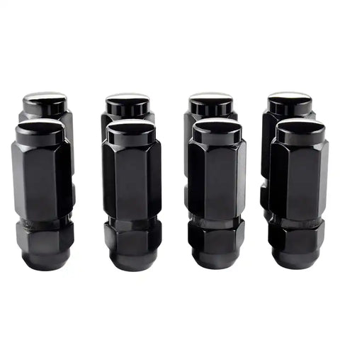 McGard Hex Lug Nut (Cone Seat / Duplex) 9/16-18 7/8 2.5in. Length (8-Pack) - Black