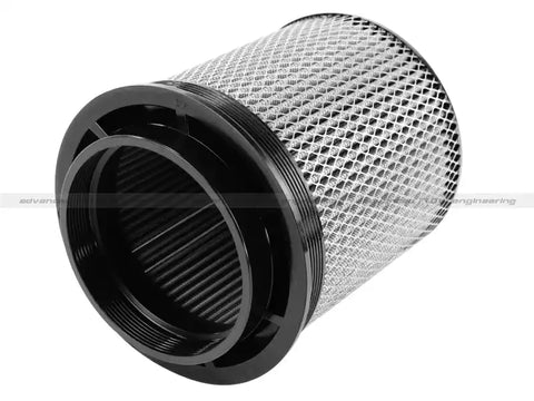 aFe 21-91059 MagnumFLOW Air Filter Pro DRY S 6in Flange x 8 1/8in Base/Top (INV) 9in H