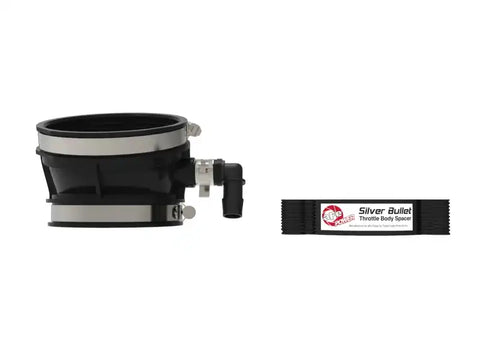 aFe 46-34023B 2020 Vette C8 Silver Bullet Aluminum Throttle Body Spacer / Works With Intake Only - Black
