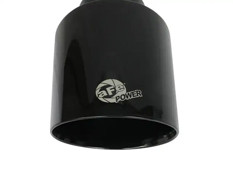 aFe 49T25454-B071 Takeda 409 SS Clamp-On Exhaust Tip 2.5in. Inlet / 4.5in. Outlet 7in. L - Black