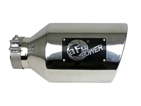 aFe 49T40801-P15 Power MACH Force-Xp 304 Stainless Steel Clamp-on Exhaust Tip - Polished