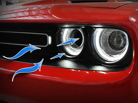 aFe 50-70009S Momentum GT Air Scoop 2019+ Dodge Challenger R/T V8-6.4L HEMI w/ Scat Pack