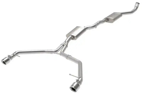 aFe 49-36438-P MACH Force-Xp 13-16 Audi Allroad L4 SS Cat-Back Exhaust w/ PolishedTips