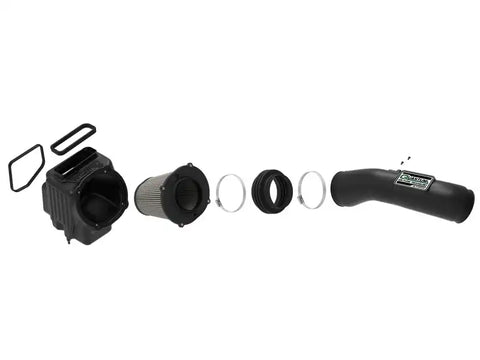 aFe 53-10007D Quantum Pro DRY S Cold Air Intake System 17-18 GM/Chevy Duramax V8-6.6L L5P -