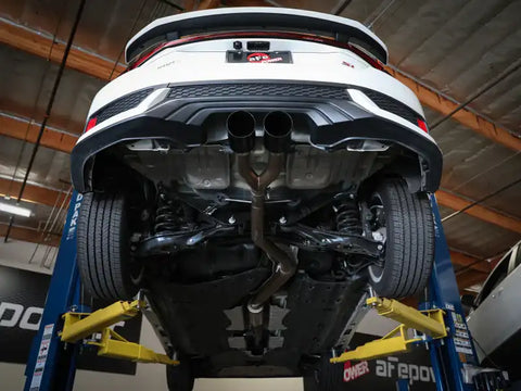 aFe 49-36620-B Takeda 2.5in 304SS Cat-Back Exhaust System 17-20 Honda Civic SI Coupe L4-1.5L (t) - Black Tip