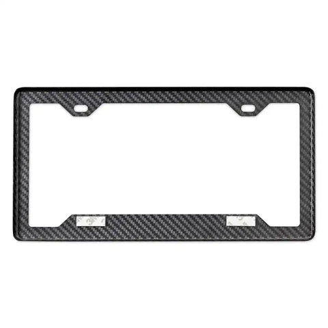 Mishimoto Carbon Fiber License Plate Frame - Matte