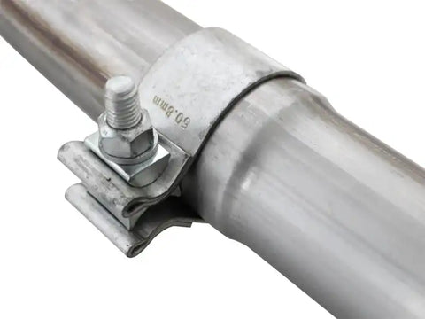 aFe 48-46207 Twisted Steel Y Pipe 2-2.5in SS Exhaust 12-17 Jeep Wrangler Unlimited V6-3.6L(4 Dr-Manual Trans)