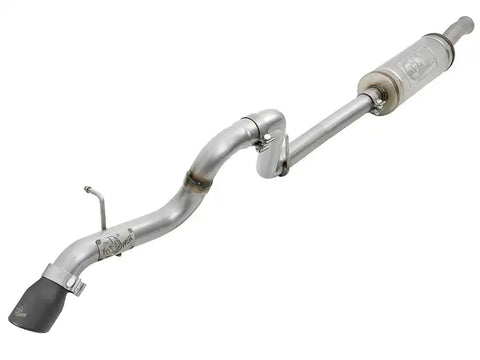 aFe 49-48065-1B MACH Force-Xp 2.5in 409SS Catback High-Tuck Exhaust 18-21 Jeep (JL) 3.6L 4-Door - Black Tip