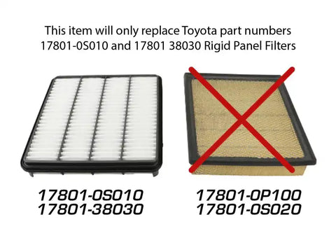 aFe 30-10146 MagnumFLOW Air Filters OER P5R A/F Toyota Tundra 07-12 V8-4.7/5.7L