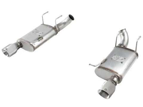 aFe 49-43052-P MACHForce XP Exhaust 11-14 Ford Mustang GT V8-5.0L 3in. SS Axle-Back w/Polished Tips