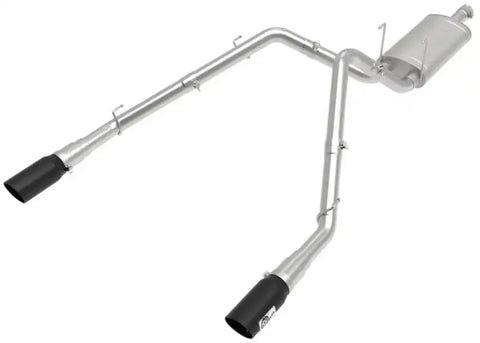 aFe 49-42074-B Apollo GT 3in 409SS Cat-Back Exhaust System w/Black Tip 09-18 Dodge/Ram 1500 V8-5.7L