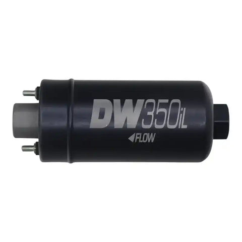 DeatschWerks 350 LPH DW350iL In-Line External Fuel Pump w/ Mounting Brackets