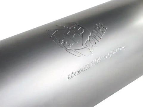 aFe 49-91002 MACHForce XP Exhausts Mufflers SS-409 EXH Muffler 4 ID In/Out 8 Dia