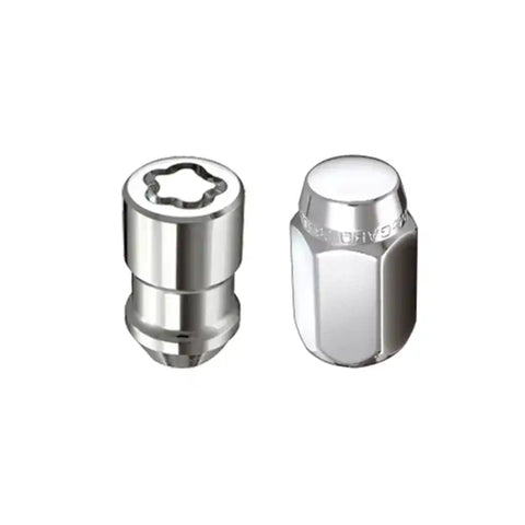 McGard Jeep Wrangler Hex Install Kit (Cone Seat) 1/2-20 / 13/16 (18 Lug Nuts 5 Locks) - Chrome