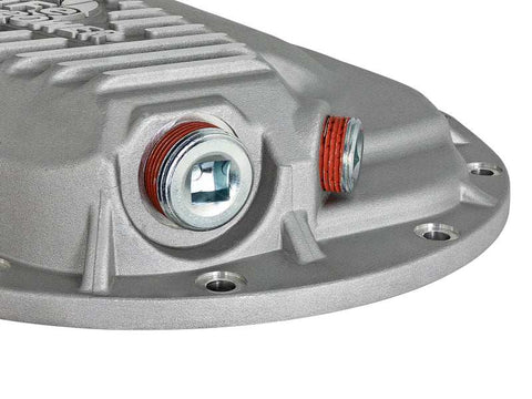 aFe 46-70400 Power Street Series Front Differential Cover Raw w/ Machined Fins 13-18 RAM V8 5.7/6.4L