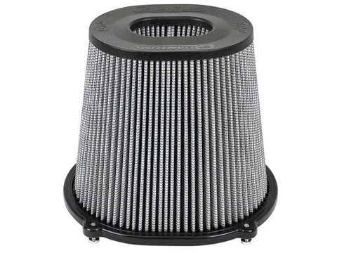aFe 21-91132 Quantum Pro DRY S Air Filter Inverted Top - 5in Flange x 8in Height PDS